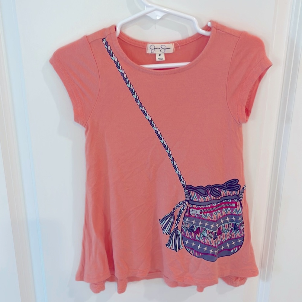 Jessica Simpson flowy girls 2T shirt